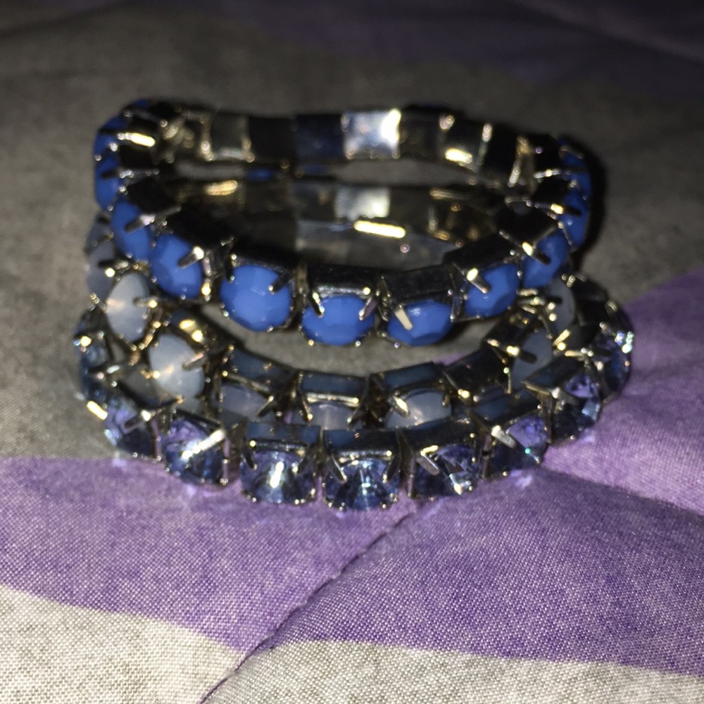 3 gem bracelets - Picture 2 of 2